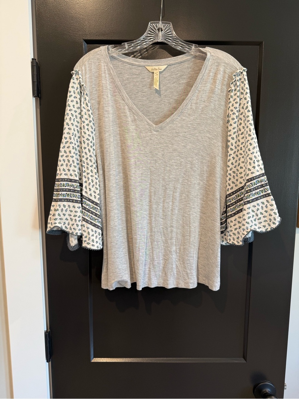 Matilda Jane “Let’s Go Together” Without a Care Top. Size Large.